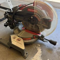 Craftsman 10” Miter Saw | CMXEMAR120 | 15 Amp | Folding Compound Saw | Works Great! 🔧