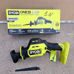 RYOBI 18V HP Brushless One Handed Reciprocating Saw