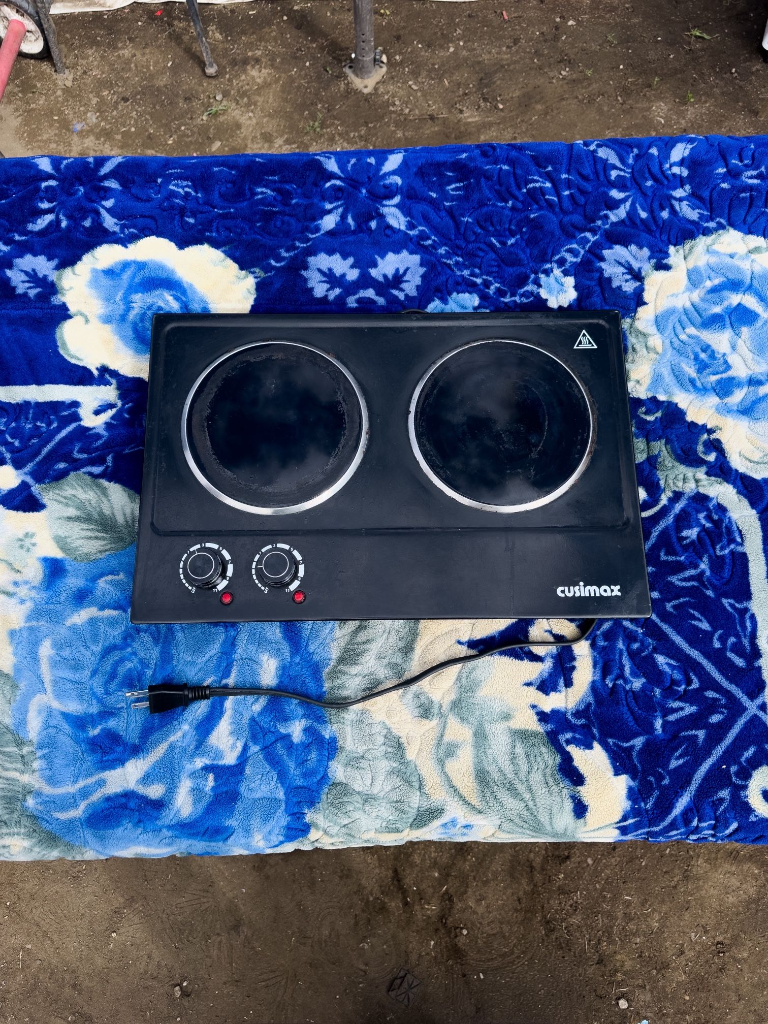 Cusimax Double Electric Burner – Works Perfect