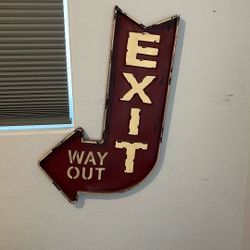 Metal Decor Sign
