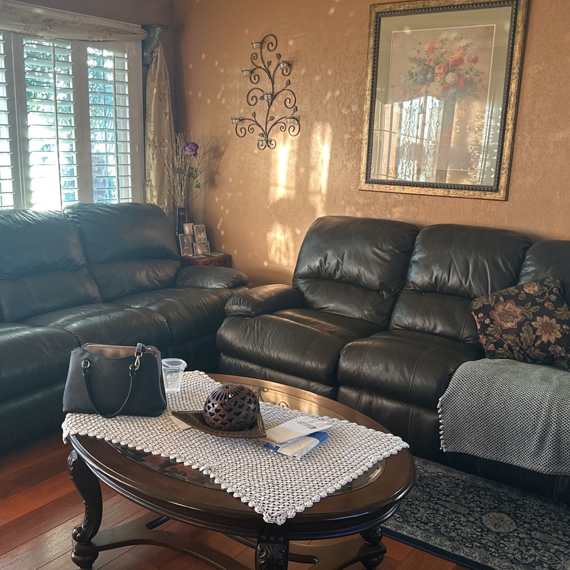 Two Sofas