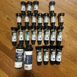 25 New Sprinkler Heads - Hunter and Rain Bird