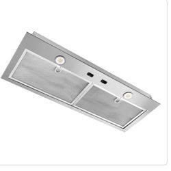 Broan-NuTone 30 in. 300 Max Blower CFM Built-In Powerpack Insert for Custom Range Hoods with LED Light in Stainless Steel
