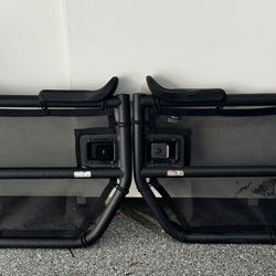 Jeep JK - Rugged Ridge Tube Doors with Eclipse Covers - Set of 4