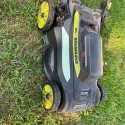 2 - 40V 20 inches RYOBI Lawn Mower   Batteries and charger are not included  For parts