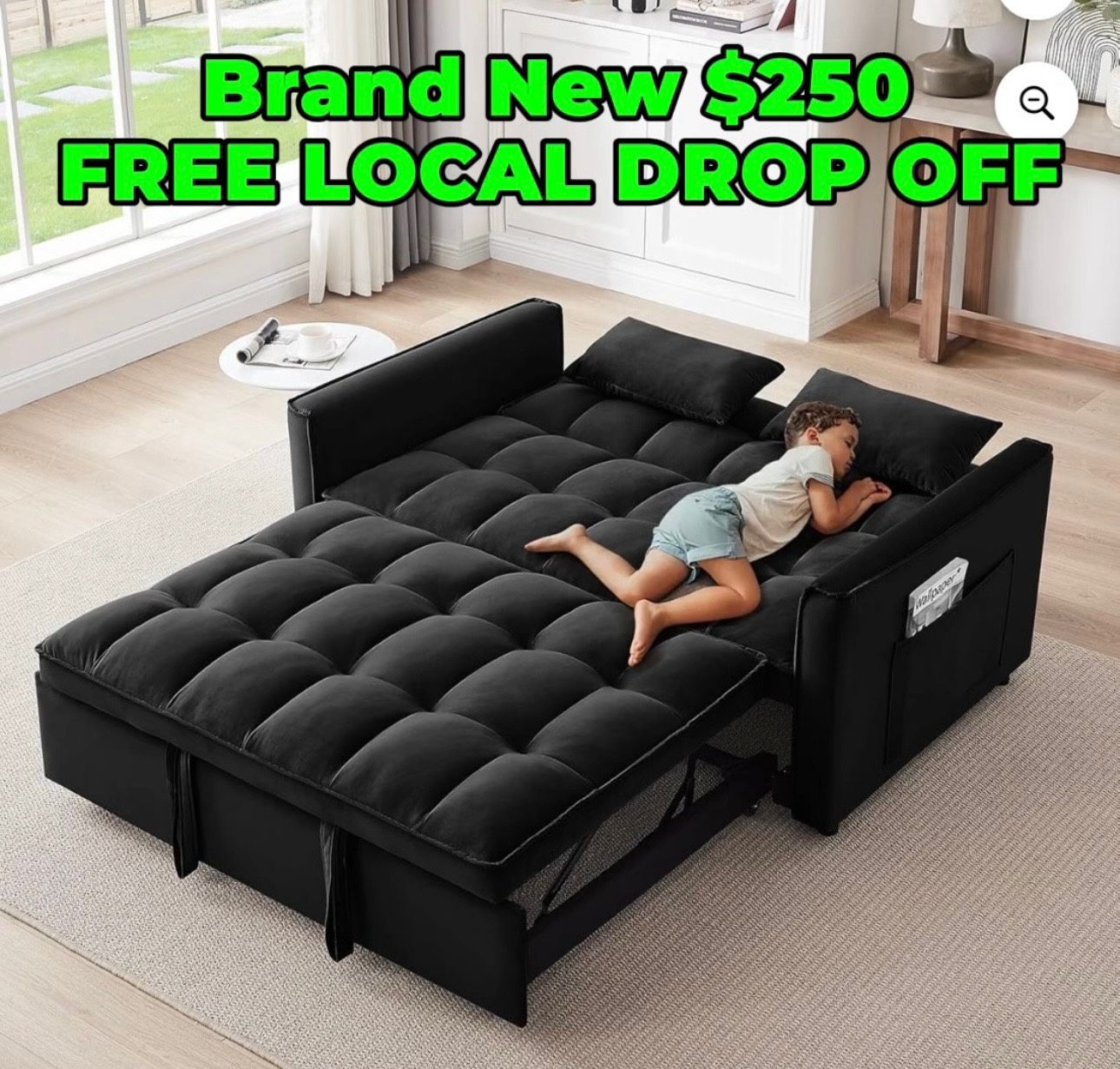 Pull Out Bed Sofa Bed Couch 🛋️ Brand New In Box 📦 