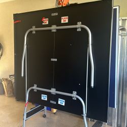  Ping Pong Table with Waterproof Table Tennis Net Set - Quick Assembly