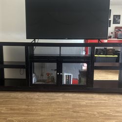 Heavy Duty Custom Wood TV Stand 
