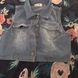 Jean Jacket Vest
