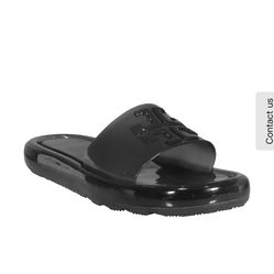 Tory Burch bubble jelly slides
