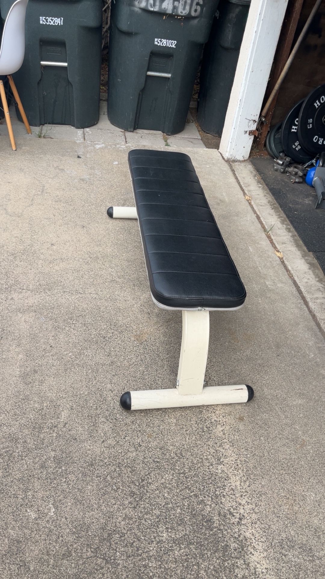 Flat Bench Press For Weights
