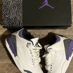 Jordan 3 Dark Iris