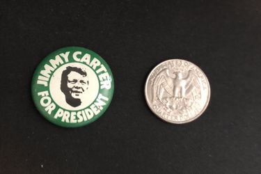 1976 Jimmy Carter Campaign Button