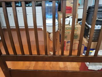 Queen Bed With  frame