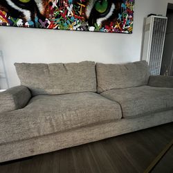 Grey Couch Pick Up Only