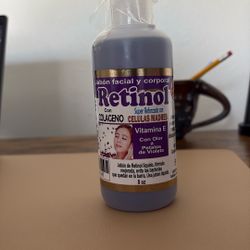 Jabón Facial Y Corporal - Retinol Con Colágeno / Mexican Facial and Body Soap - Retinol with Collagen