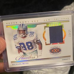 2022 Flawless Micheal Irving Super Bowl Jersey /25