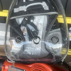 Cat Carrier Backpack, Bubble Expandable Backpack Carrier, Pets and Small Dogs, Airline-Approved, Designed for