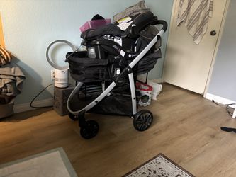 New car seat and stroller