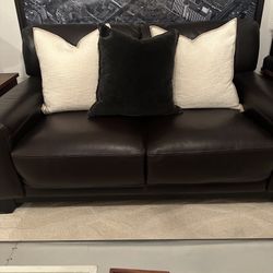 Genuine Italian Leather Sofa