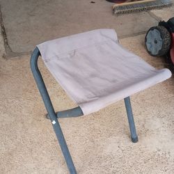 Tiny Foldout Camping Ottoman 