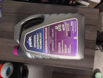 PEAK Original Equipment Technology European Purple Pre-Mixed Engine Coolant / Antifreeze