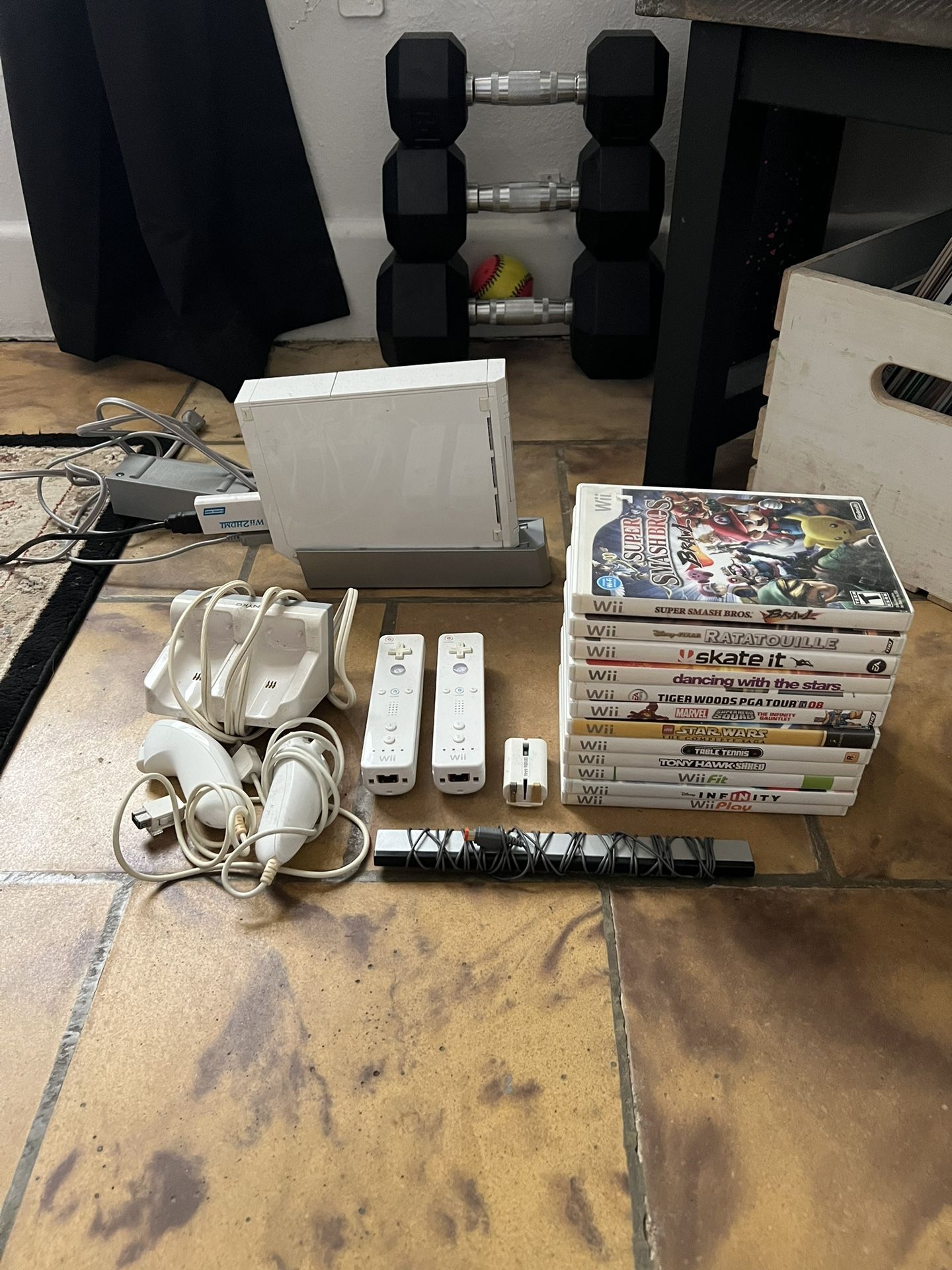 Nintendo Wii with Games And Accessories 