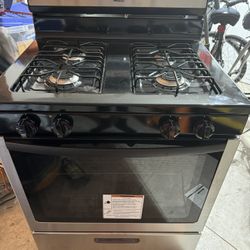 New Amana 30 Inch Gas Range  Open Box