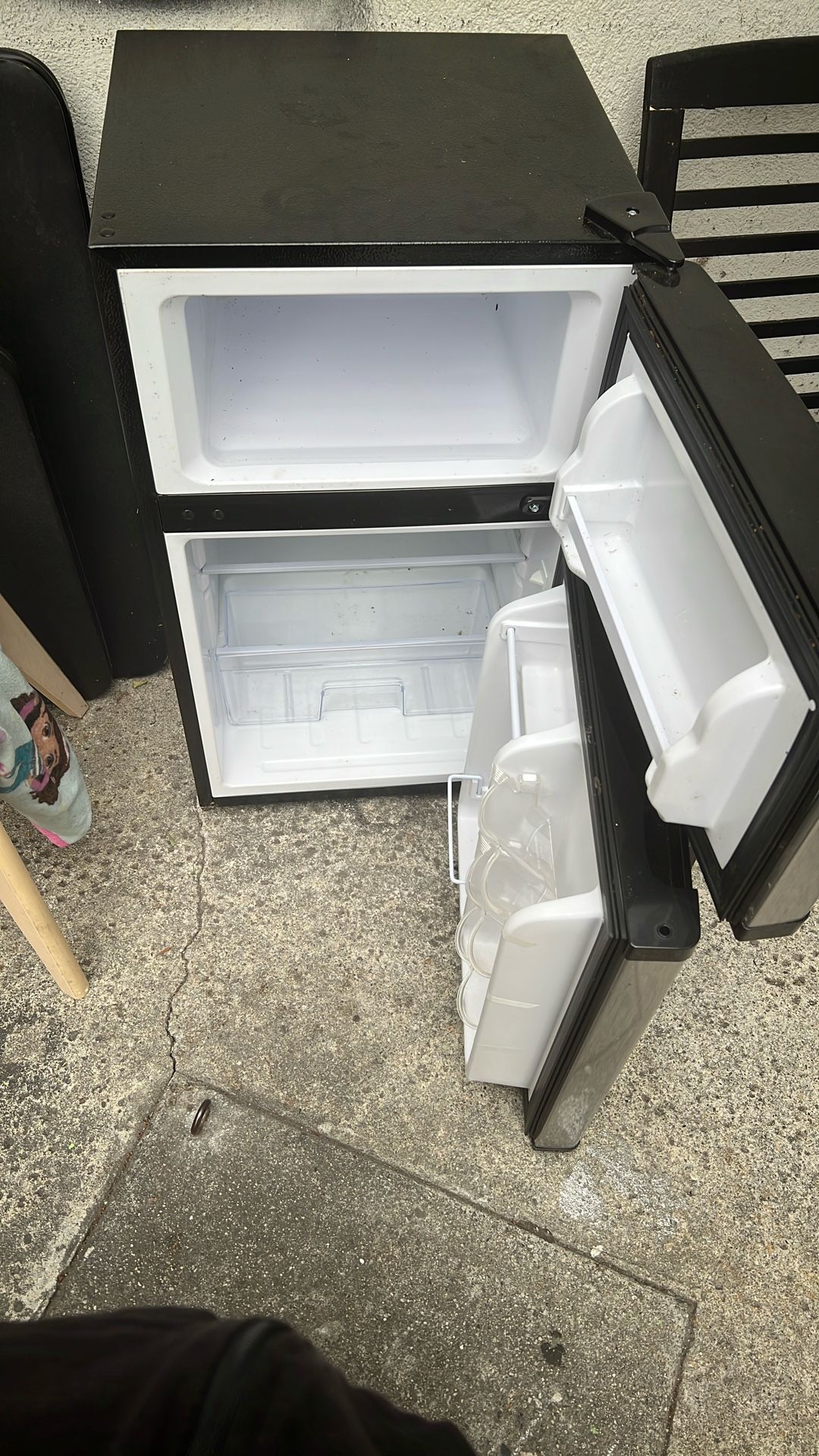 Stainless Steel  Minnie Fridge 