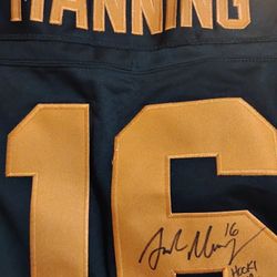 Arch Manning Signed Autograph Auto Texas Longhorns Jersey NFL # 1 Pick