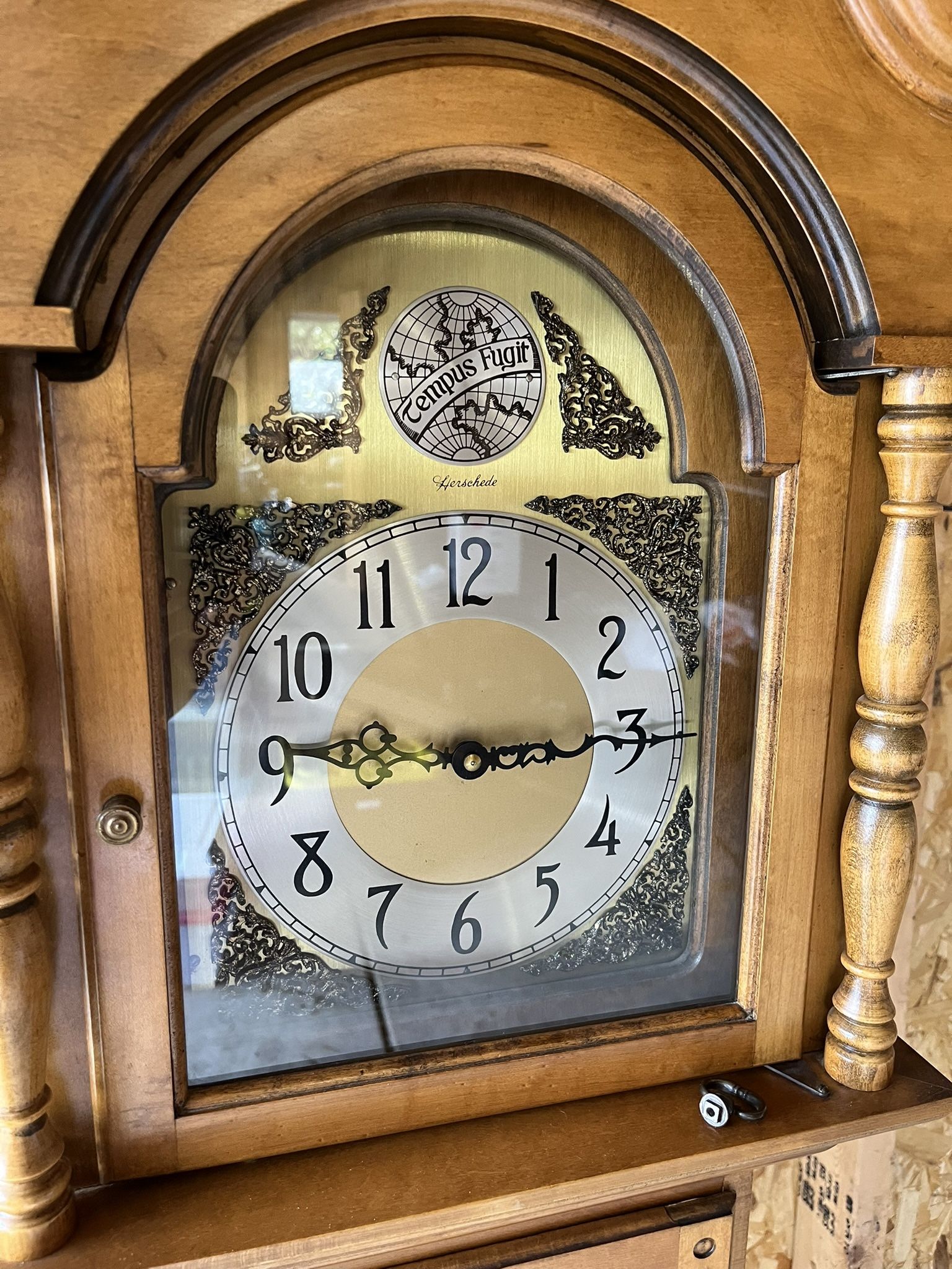 Herschede Tempus Fugit Grandfather Clock