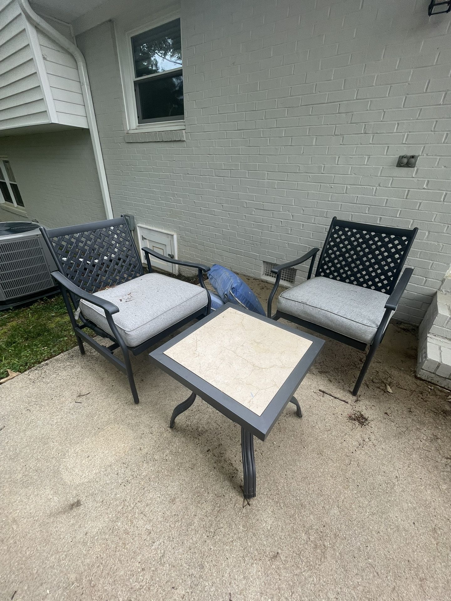 Outdoor Chairs And Table