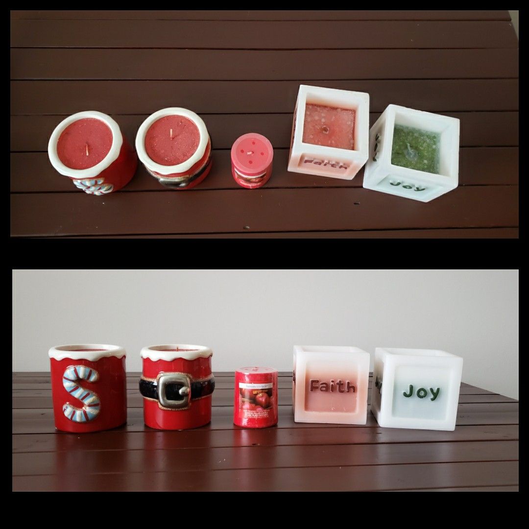 Christmas candle bundle