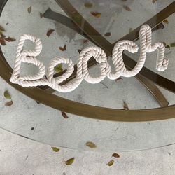 Beach Sign
