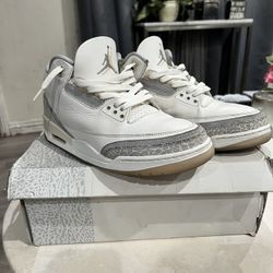 Air Jordan 3 Retro Craft Ivory Size 11.5
