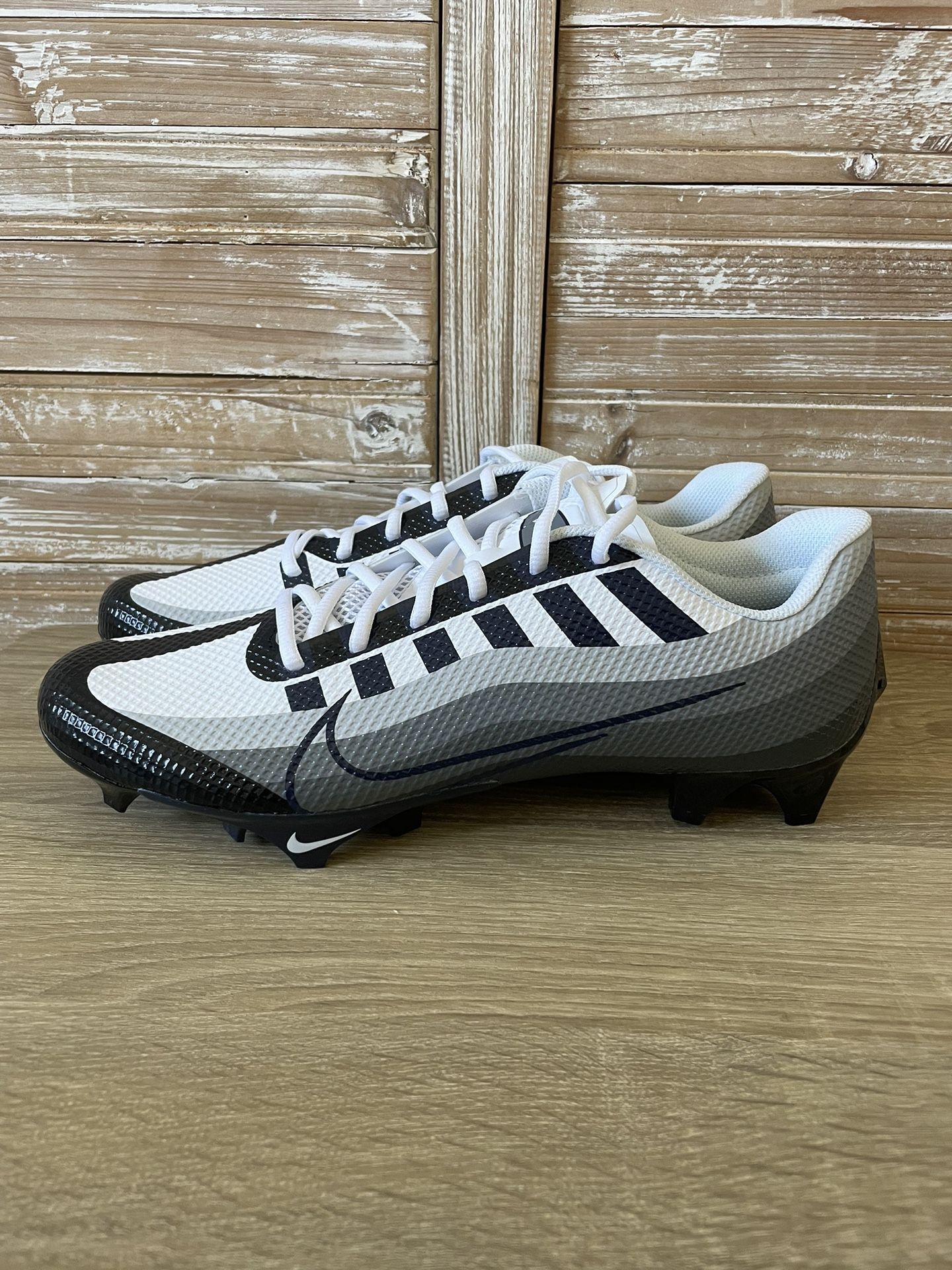 Nike Vapor Edge Speed 360 College Navy‎ Football Cleats DV0780-002 Mens Size 14 Nike Vapor Edge Pro 360 Football Cleat Black Royal Blue  main image 2