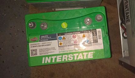 Interstate Batteries 24M-EFB Marine/RV Deep Cycle Battery