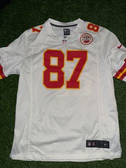 Travis Kelce #87 Away Jersey Large 