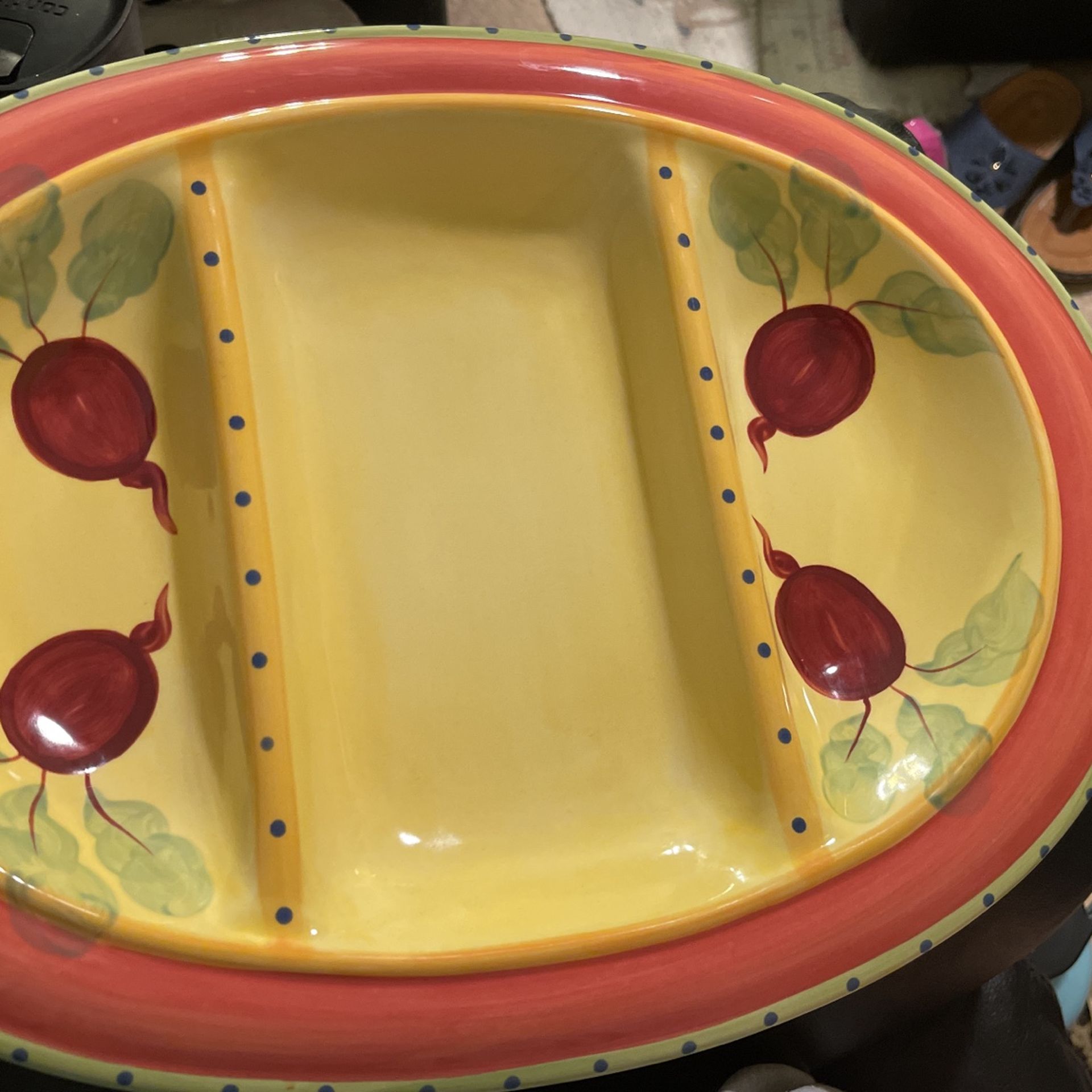 Pfaltzgraff Pistoulet 3 Way Serving Tray