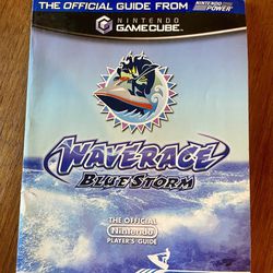 Nintendo Gamecube Wave Race Blue Storm Official Game Guide Nintendo Power