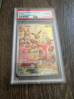Pokemon eevee illustration psa10
