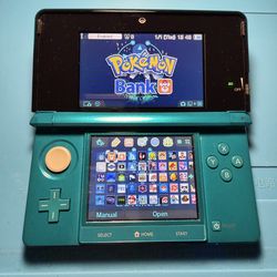 Nintendo Aqua Blue - Custom Setup - 16GB