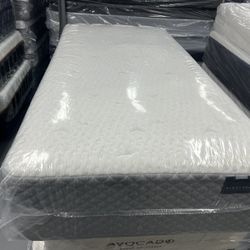 TWIN XL KLUFT AIRELOOM HYBRID MATTRESS & BOX SPRING BED SET