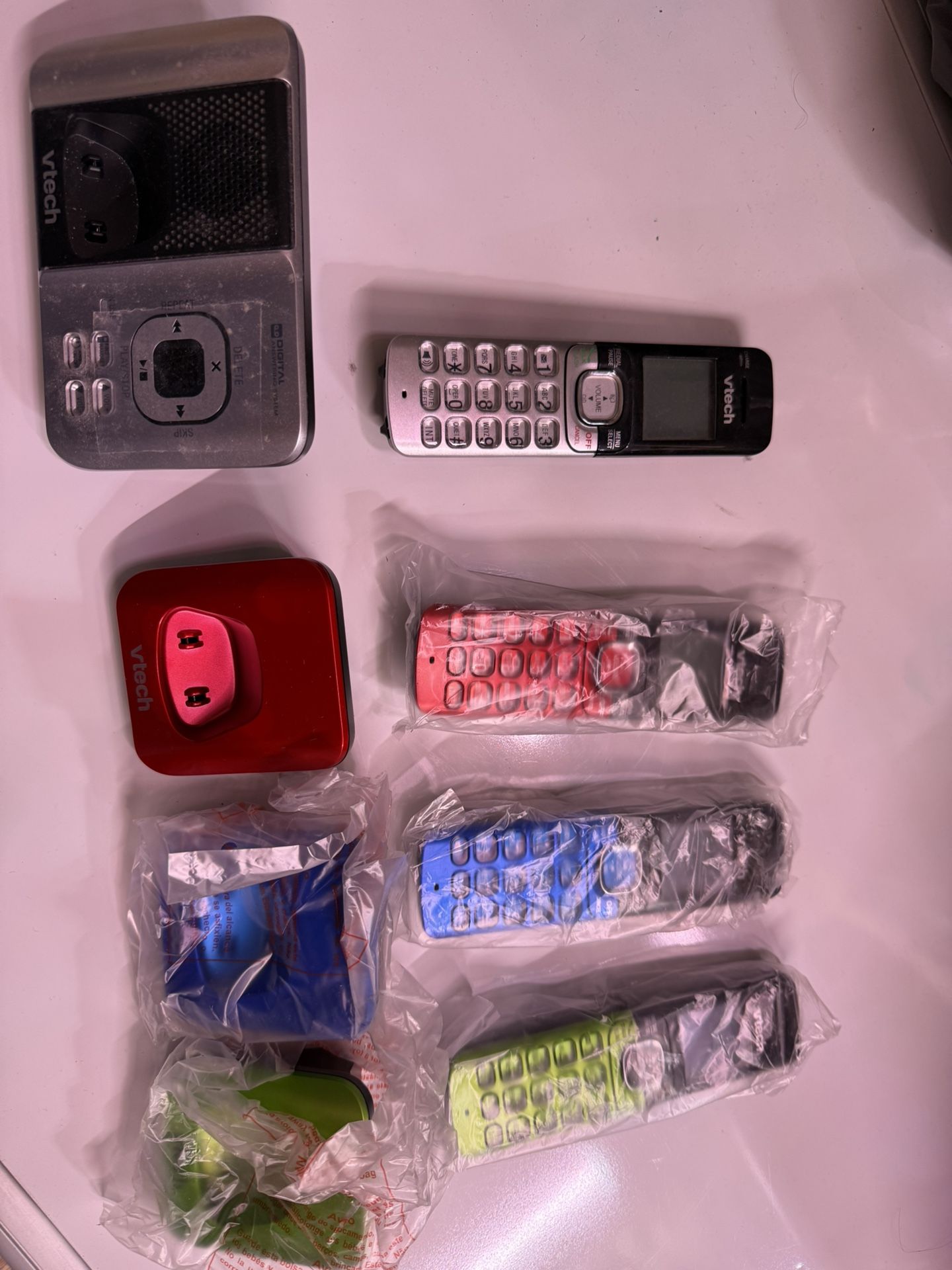  VTech Cs6529-4b 4 Handset Answering System With Caller Id/call Waiting