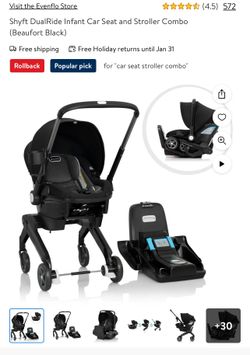 Evenflo Stroller Travel 2 In 1 Carseat 