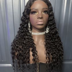 WIG 100% HUMAN HAIR 28”