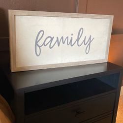 Family Sign - Wall Art