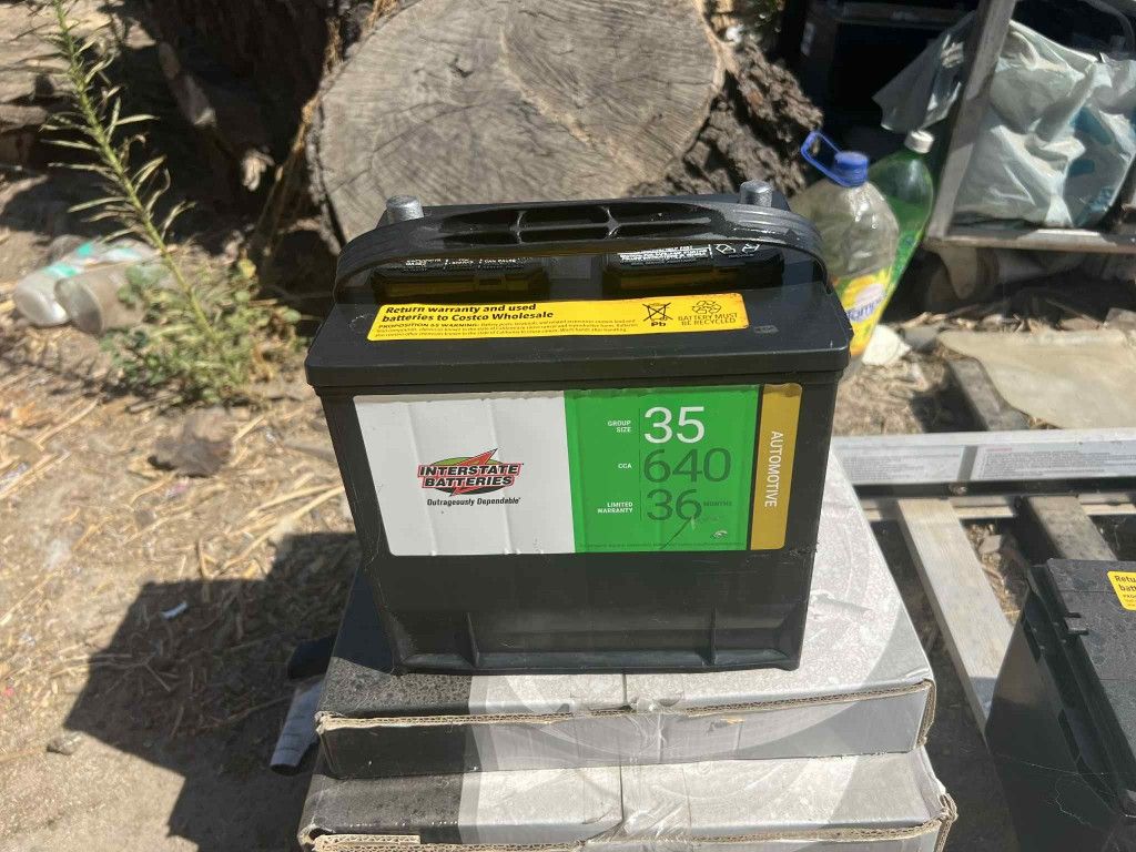 In Good Condition Interstate Battery 100% Charge