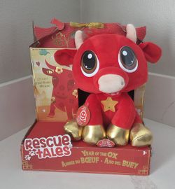 Little Tikes Rescue Tales Year Of The Ox Interactive Plush Toy 
