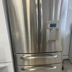 4 Door Fridge Ge Stainless Steel 